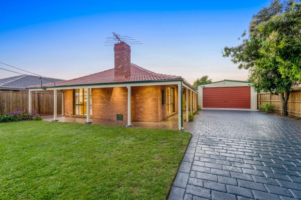 Best in the west: This four-bedroom house at 201 Morris Road, Hopper's Crossing, sold for 'tens of thousands' above its reserve price to $680,000 on Saturday. Supplied