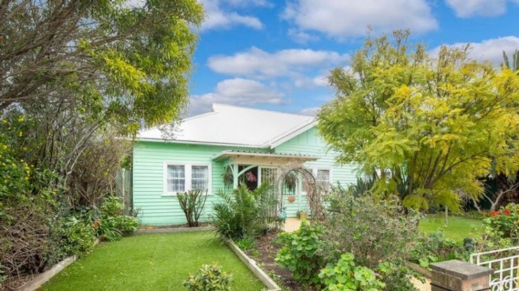 Protected by a heritage overlay, the house at 25 Sydney Street, Albion, was sold to a young man for $816,000. Photo: Bells Real Estate